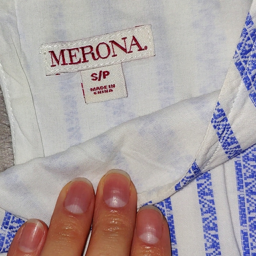 Used Merona Striped Dress - Picture 2 of 11